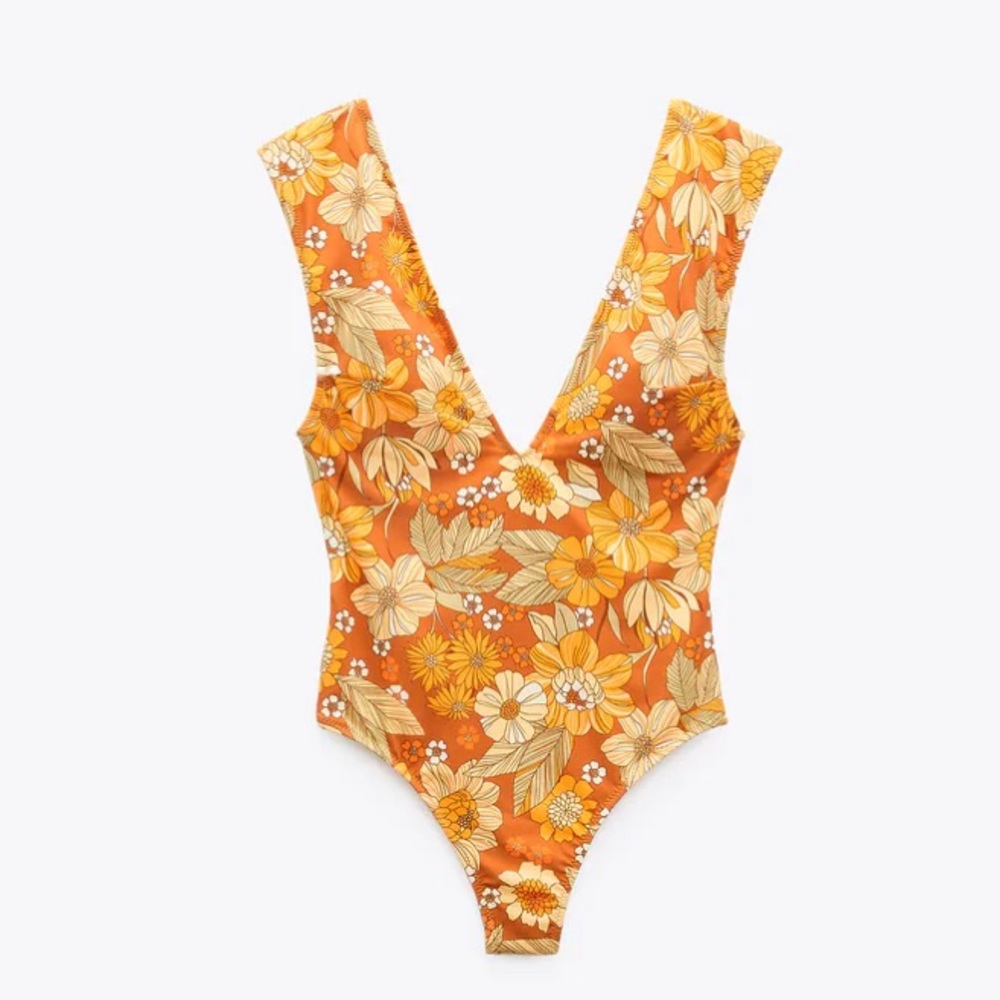 Floral Printed Swimsuit
